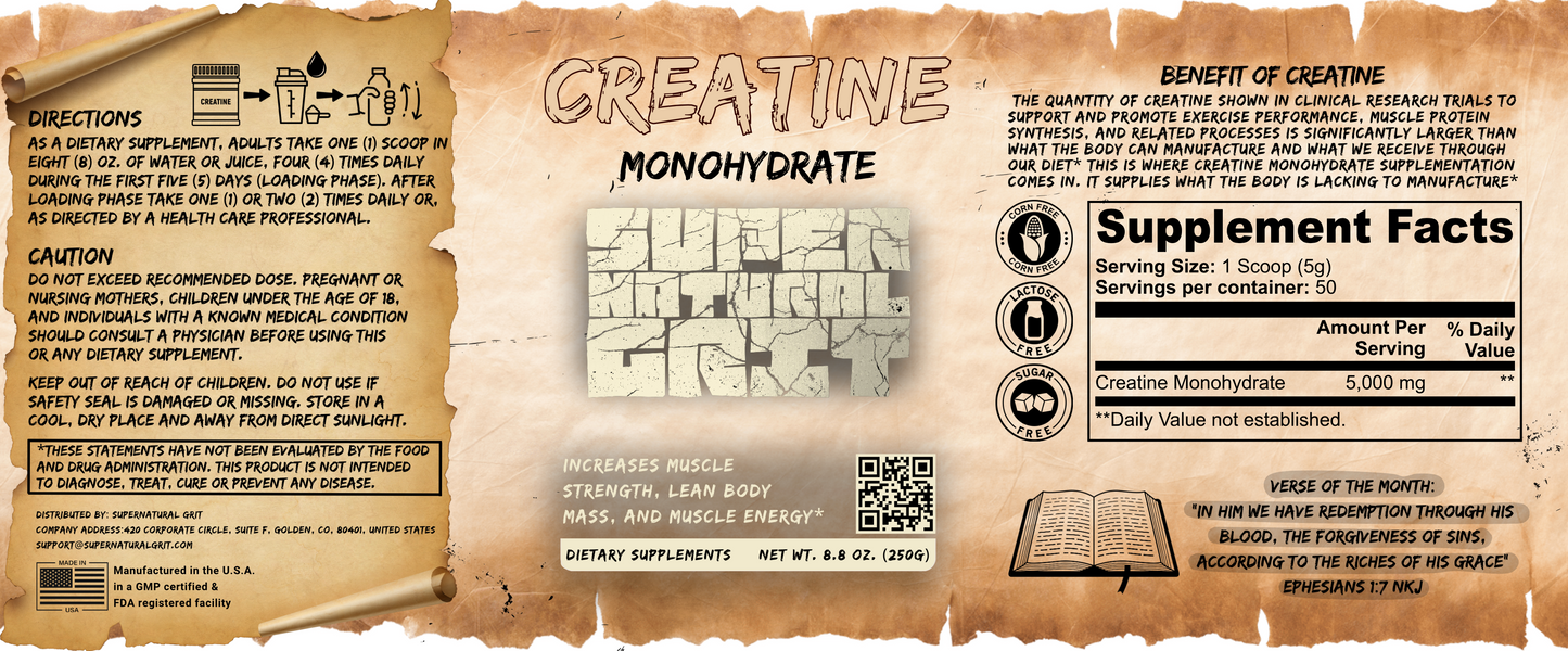 Creatine Monohydrate