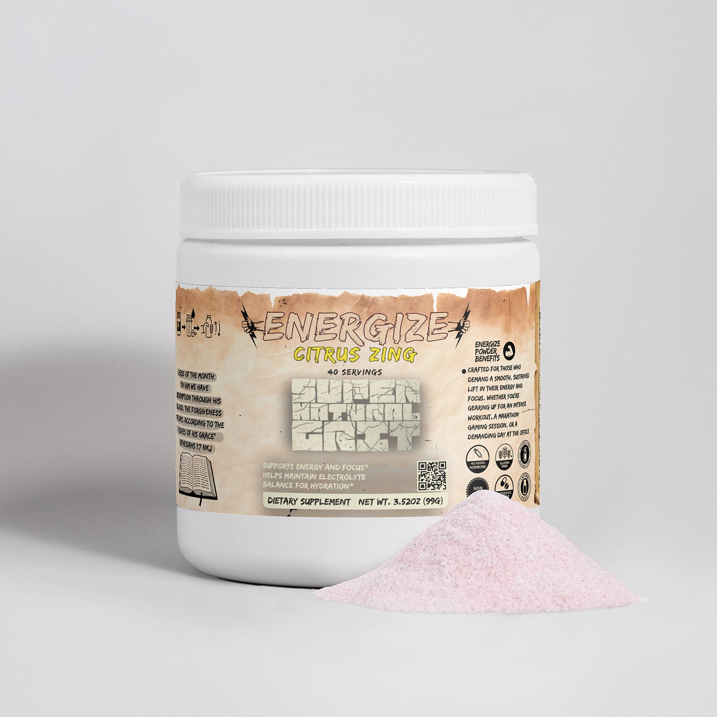 Energy Powder (Citrus Zing)