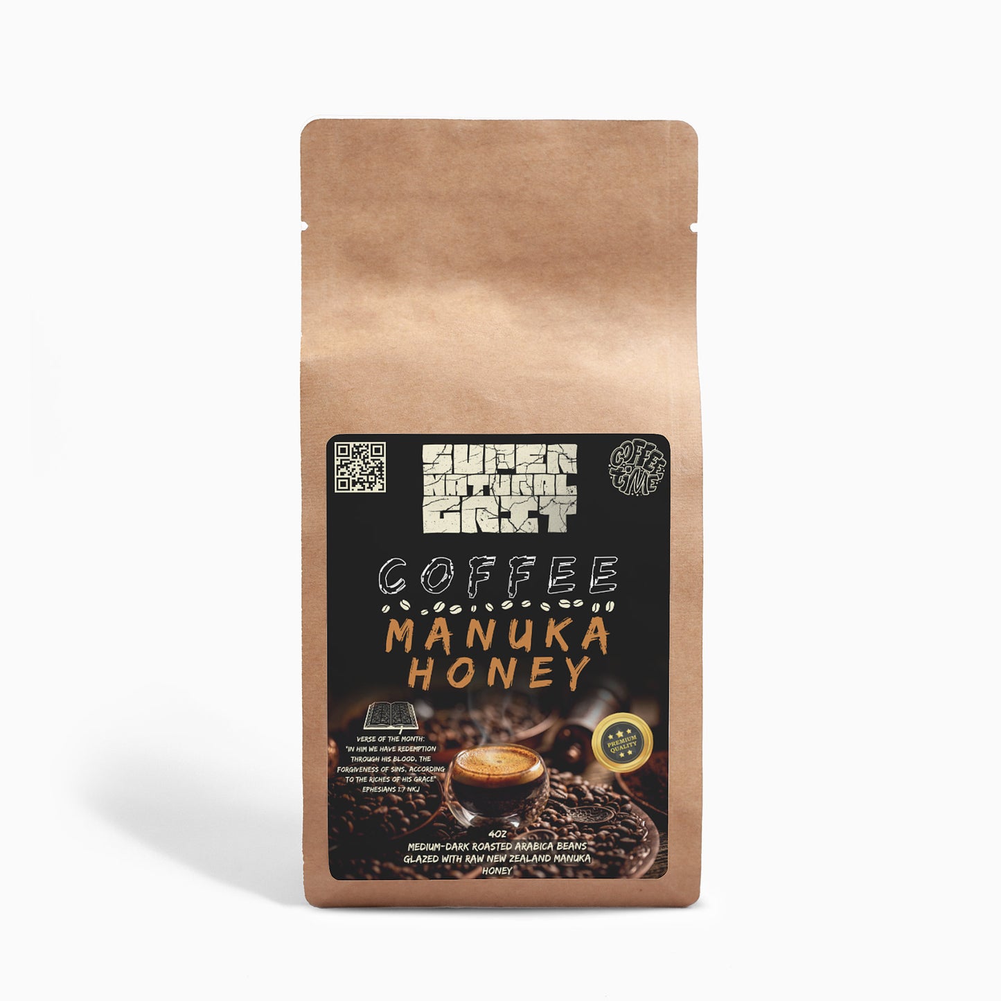 Manuka Honey Coffee 4oz