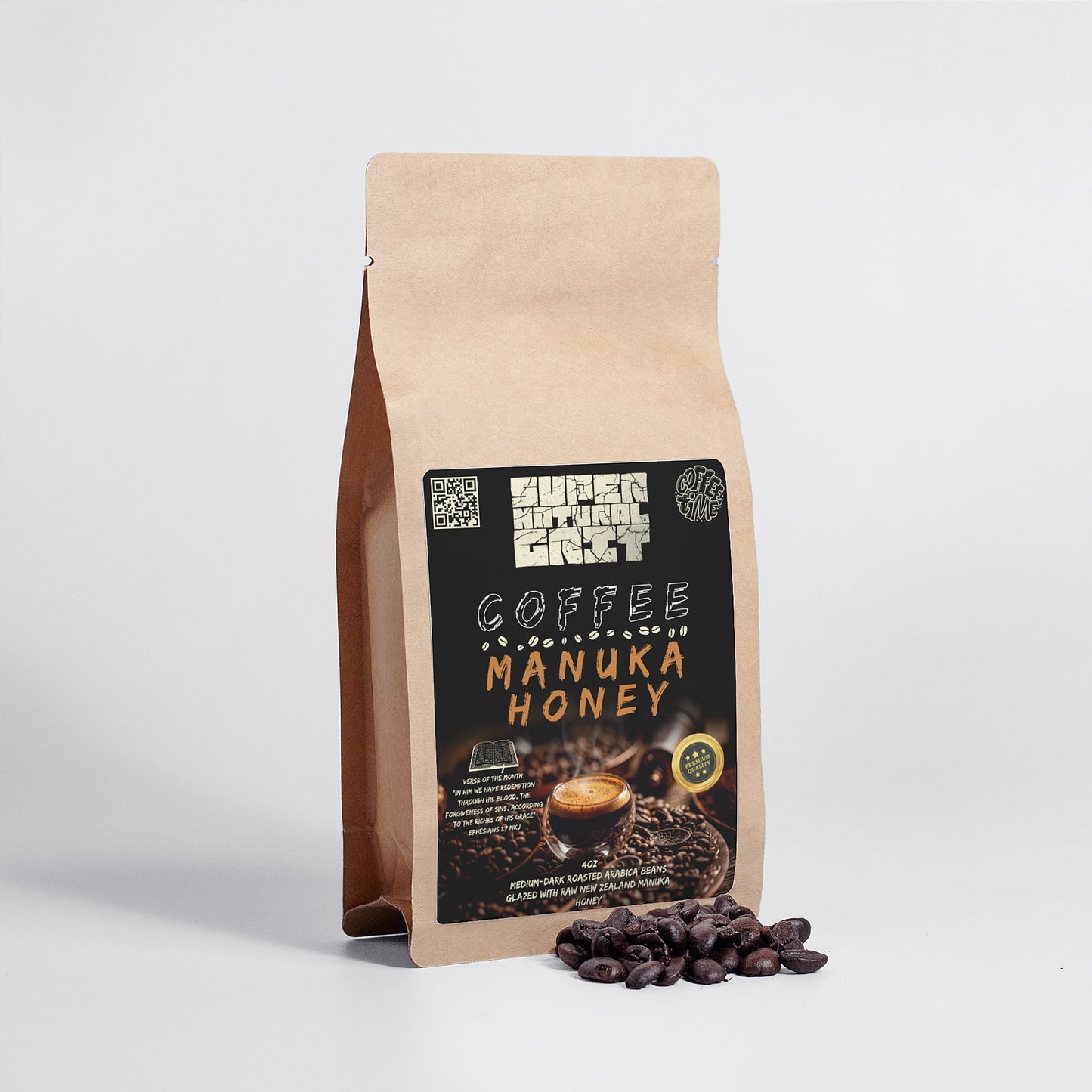 Manuka Honey Coffee 4oz