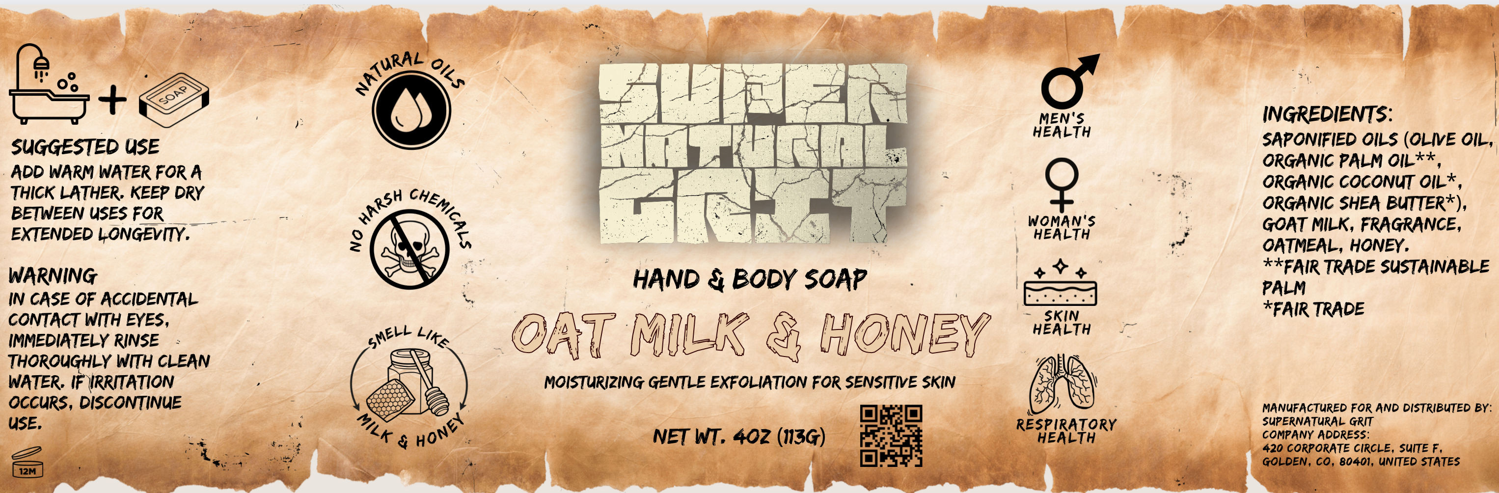 Oat Milk & Honey Soap