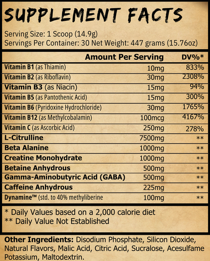 Pre-Workout (Tropical Sunrise)