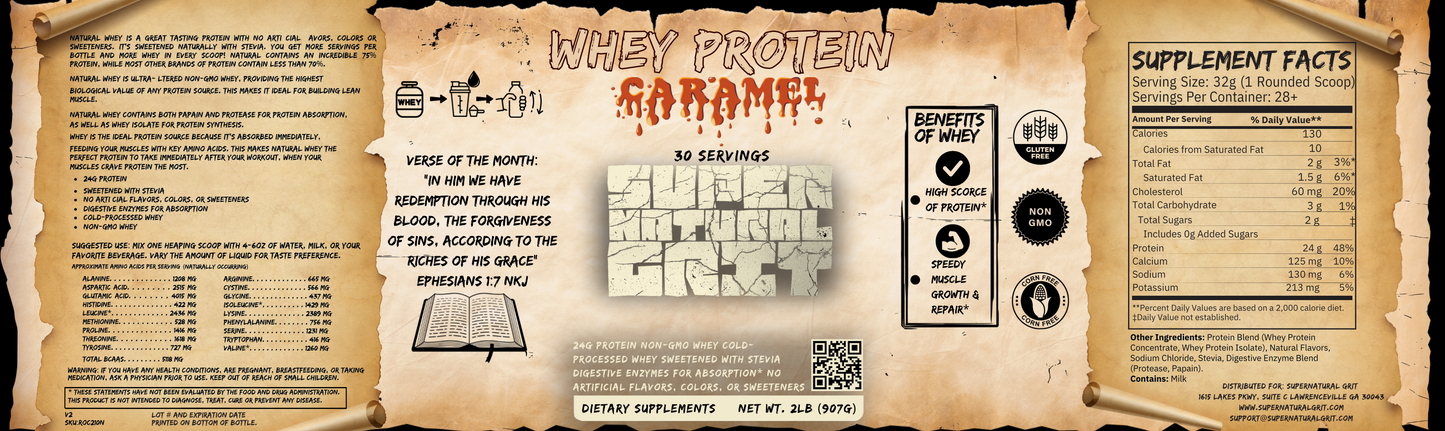 Whey Protein (Caramel)