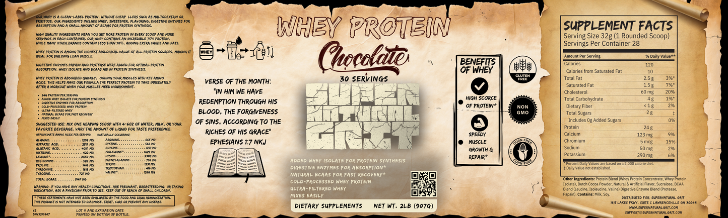 Whey Protein (Chocolate)